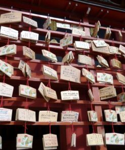 Emma tablets at Tsurugaoka-Hachimangu shrine